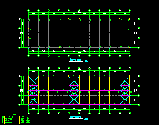 农贸市场70x19.8钢结构工程CAD设计