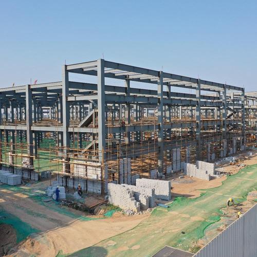 厂房钢结构工程设计盛天专业定制大型钢结构